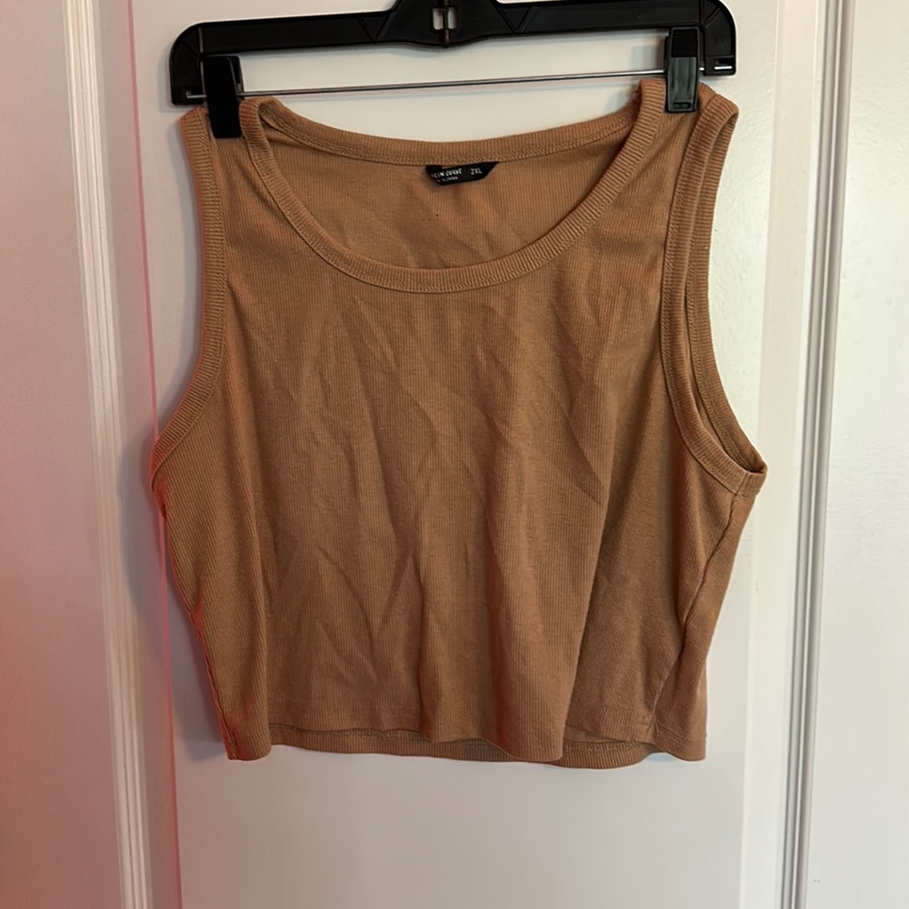 SHEIN plus tank top cropped